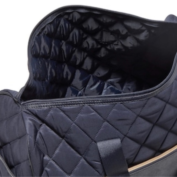 Navy Quilted Weekender Bag by DSW - Picture 7 of 9